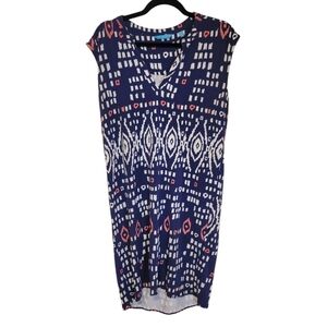 Tori Richard Honolulu Women's Dress Medium Stretch Jersey Knit Hawaii Vacation